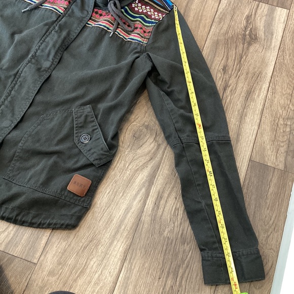 Women’s Roxy Spring/Summer Cotton Coat Size Medium - Picture 14 of 14